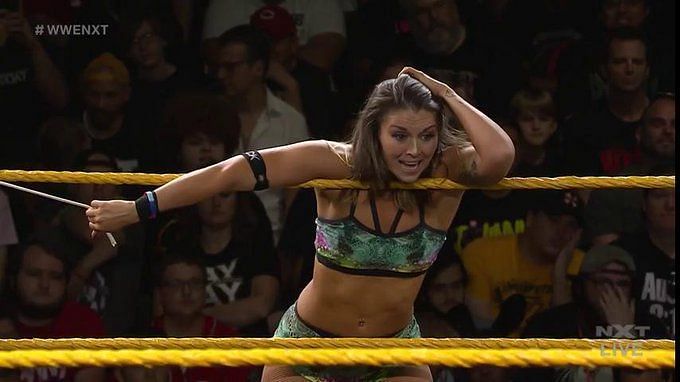 Nox was in a panic as the Kabuki Warriors tore apart Kai's leg
